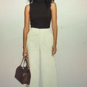 a new day Cream Wide Leg Pants